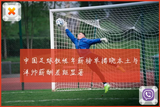 中国足球教练年薪榜单揭晓本土与洋帅薪酬差距显著