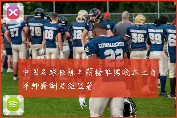 中国足球教练年薪榜单揭晓本土与洋帅薪酬差距显著